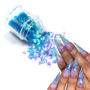 10g Holographic AB Nail Glitter Flakes Shell Sparkly Sequins Irregular Paillette DIY Gel Polish Manicure Nail Art Decorations