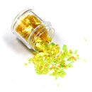 10g Holographic AB Nail Glitter Flakes Shell Sparkly Sequins Irregular Paillette DIY Gel Polish Manicure Nail Art Decorations