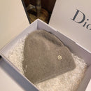 USPOP New Women's Hats Winter Thick Warm Knitted Hats Solid Color Letter M Soft Rabbit Hair Skullies Beanies