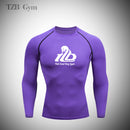 High Quality Running Man T shirt Compression Tight Men's Printing Sports T-shirt Dry Quick Gym Fitness jogging Yoga Shirts