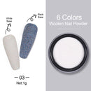 1 Box Hot Sale Iridescent Nail Powders Shiny Nail Glitters Dust Decorations For Nail Art Chrome Pigment DIY Accessories