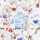 45 pcs/Box Various Stickers Diary Kawaii Cute Planner Journal Scrapbooking Paper Stickers Stationery School Supplies
