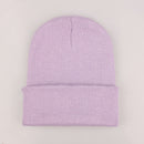20 Colors New Korean Wool Acrylic Knitted Caps Women Men Skullcap Autumn Winter Elastic Skullies Beanies Cap Wholesale