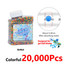Crystal Soil Mud Children Toy Water Beads for kids flowers Growing Up orbeez Water Hydrogel Balls Home Decor Potted