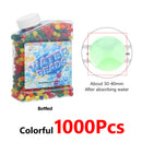 Crystal Soil Mud Children Toy Water Beads for kids flowers Growing Up orbeez Water Hydrogel Balls Home Decor Potted
