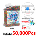 Crystal Soil Mud Children Toy Water Beads for kids flowers Growing Up orbeez Water Hydrogel Balls Home Decor Potted