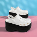 Summer Women Clogs Quick Dry Wedges Platform Garden Shoes Beach Sandals Home Slippers Thick Sole Increased Flip Flops for Women