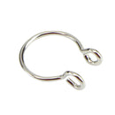 U Shaped Fake Septum Nose Hoop Rings Stainless Steel Faux Lip Ear Non Piercing Clip On Nose Hoop Rings Body Piercing