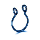 U Shaped Fake Septum Nose Hoop Rings Stainless Steel Faux Lip Ear Non Piercing Clip On Nose Hoop Rings Body Piercing