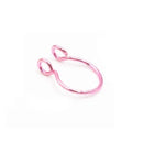 U Shaped Fake Septum Nose Hoop Rings Stainless Steel Faux Lip Ear Non Piercing Clip On Nose Hoop Rings Body Piercing