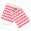 25/50/100pc Bio-degradable treat candy bag Party Favor Paper Bags Chevron Polka Dot Stripe Print Paper craft Bakery Bag