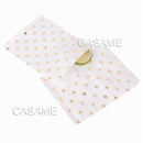 25/50/100pc Bio-degradable treat candy bag Party Favor Paper Bags Chevron Polka Dot Stripe Print Paper craft Bakery Bag
