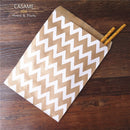 25/50/100pc Bio-degradable treat candy bag Party Favor Paper Bags Chevron Polka Dot Stripe Print Paper craft Bakery Bag