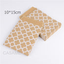 25/50/100pc Bio-degradable treat candy bag Party Favor Paper Bags Chevron Polka Dot Stripe Print Paper craft Bakery Bag