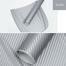 30cmx127cm 3D Carbon Fiber Vinyl Car Wrap Sheet Roll Film Car Stickers and Decal Motorcycle Auto Styling Accessories Automobiles