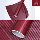 30cmx127cm 3D Carbon Fiber Vinyl Car Wrap Sheet Roll Film Car Stickers and Decal Motorcycle Auto Styling Accessories Automobiles