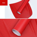 30cmx127cm 3D Carbon Fiber Vinyl Car Wrap Sheet Roll Film Car Stickers and Decal Motorcycle Auto Styling Accessories Automobiles