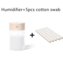 260ML Air Humidifier Ultrasonic Mini Aromatherapy Diffuser Portable Sprayer USB Essential Oil Atomizer LED Lamp for Home Car