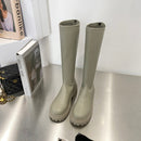 2021 Ankle Chelsea Boots New Winter Mid Heels Platform Women Botas Snow Warm Designer Motorcycle Boots Gladiator Oxford Zapatos