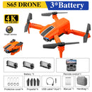 2021 NEW S65 Mini Drone 4K HD Daul Camera With wifi FPV Portable Foldable remote control Drones Rc quadcopter camera dron toys