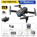 2021 NEW S65 Mini Drone 4K HD Daul Camera With wifi FPV Portable Foldable remote control Drones Rc quadcopter camera dron toys