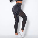 RXRXCOCO Leggings Women Push Up Seamless Leggings For Fitness Yoga Pants High Waist Tights Hollow Out Sport Scrunch Butt Legging