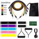 208cm Stretch Resistance Band Musculation Exercise Expande Elastic Bands for Fitness Crossfit Sport Pilates Gym Equipment