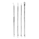 4pcs Blackhead Blemish Removers Acne Pimple Belmish Extractor Vacuum ExtrusionAcne Stick Against Black Dots Tools For Face Clean