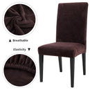 1/2/4/6Pcs Chair Cover Home Spandex Stretch Elastic Slipcovers Chair Covers For Kitchen Dining Room Wedding Banquet Home