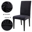 1/2/4/6Pcs Chair Cover Home Spandex Stretch Elastic Slipcovers Chair Covers For Kitchen Dining Room Wedding Banquet Home
