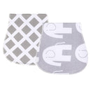 2Pcs/Lot Burp Cloth Organic Cotton Absorbent Towel Soft Comfortable Baby Burp Cloths Wholesale Fashionable Burp Cloth Boy Bibs