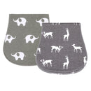 2Pcs/Lot Burp Cloth Organic Cotton Absorbent Towel Soft Comfortable Baby Burp Cloths Wholesale Fashionable Burp Cloth Boy Bibs