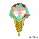 32Inch Donut Digital Foil Balloon Christmas Fruit Ice Cream Helium Balloon Birthday Party Decoration Kids Digital Balloon Showe
