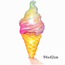 32Inch Donut Digital Foil Balloon Christmas Fruit Ice Cream Helium Balloon Birthday Party Decoration Kids Digital Balloon Showe