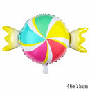 32Inch Donut Digital Foil Balloon Christmas Fruit Ice Cream Helium Balloon Birthday Party Decoration Kids Digital Balloon Showe