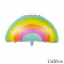 32Inch Donut Digital Foil Balloon Christmas Fruit Ice Cream Helium Balloon Birthday Party Decoration Kids Digital Balloon Showe