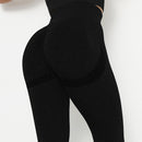 Seamless Yoga Set Fitness Sports Suits Gym Clothing Two Piece Set Women Yoga clothes High Waist Push Hip Leggings Workout Pants