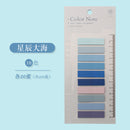 200 Sheets Solid Color N Times Sticky Key Points Index Note Post Sticker Bookmark To Do List Labels Sticky Notes Stationery
