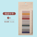 200 Sheets Solid Color N Times Sticky Key Points Index Note Post Sticker Bookmark To Do List Labels Sticky Notes Stationery