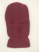 Neon Balaclava Three-hole Ski Mask Tactical Mask Full Face Mask Winter Hat Halloween Party Mask Limited Embroidery