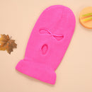 Neon Balaclava Three-hole Ski Mask Tactical Mask Full Face Mask Winter Hat Halloween Party Mask Limited Embroidery