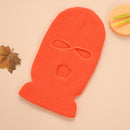 Neon Balaclava Three-hole Ski Mask Tactical Mask Full Face Mask Winter Hat Halloween Party Mask Limited Embroidery
