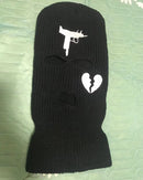 Neon Balaclava Three-hole Ski Mask Tactical Mask Full Face Mask Winter Hat Halloween Party Mask Limited Embroidery