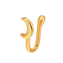 1Pcs C Shaped Fake Nose Ring Hoop Septum Rings Twist U Shape Nose Piercing Fake Piercing Oreja Pircing Jewelry Faux Piercing