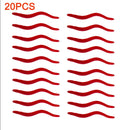 20/50PCS Fishing Lures Lifelike Fishy Smell Red Soft Lures Simulation Earthworm Luminous Worms Artificial Fishing Lure
