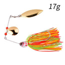 1pcs Spinner Bait 10G 16G 17G Metal Lure Hard Fishing Lure Spinner Lure Spinnerbait Pike Swivel Fish Tackle Wobbler Fishing