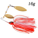 1pcs Spinner Bait 10G 16G 17G Metal Lure Hard Fishing Lure Spinner Lure Spinnerbait Pike Swivel Fish Tackle Wobbler Fishing