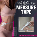 Self-tightening Measure Tape 150cm/60 Inch Body Waist Keep Fit Sewing Tailor Measurement Tools Automatic Telescopic Circle Ruler