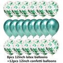 10/20 Star Confetti Balloons Metallic Confetti Latex Transparent Ballon Baby Shower Birthday Party Wedding Decoration Ball Globo