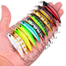 1PCS Laser Fishing Lure Floating Minnow Wobbler Professional Baits 6.8cm 4g Crankbait